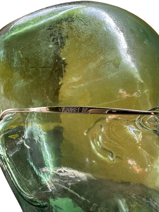 Genuine Vintage VUARNET France 066 Oval Gold Sunglasses Glass Made In France main image 11